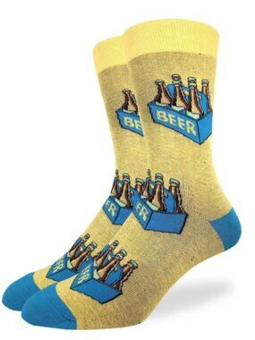 Men's Good Luck Sock Crew Socks | Pizza Socks | NWT